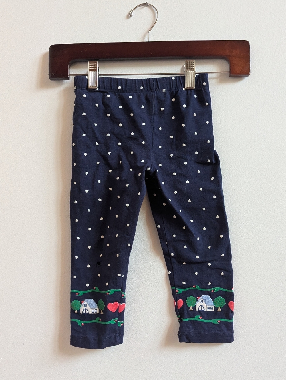 Vtg 90s Spumoni 3-4T Girls Navy House Pants